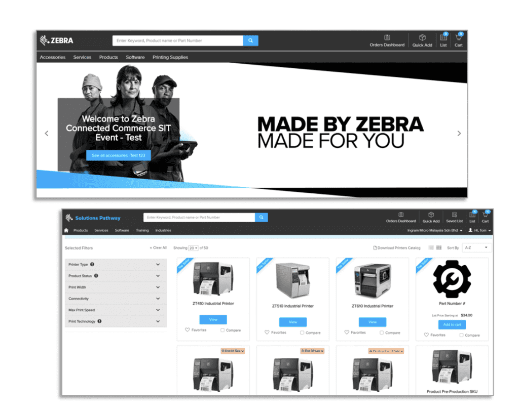 Zebra B2B Commerce Client Success Story